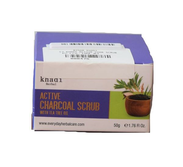 khadi charcoal scrub