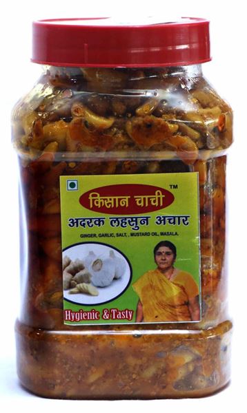Picture of Ginger Garlic Pickle(अदरक लहसुन का अचार)- 500Gm