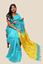 Picture of PURE TUSSAR SILK SAREE WITH CONTRAST THREAD-WORK