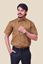 Picture of Mustard Yellow Regular Fit Men’s Khadi Shirt