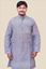 Picture of Grey Khadi Cotton Kurta