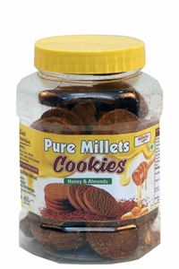 Picture of Honey and Almonds Pure Millets Crispy Cookies