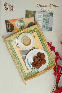 Picture of Ragi and Chocolate Crispy Cookies
