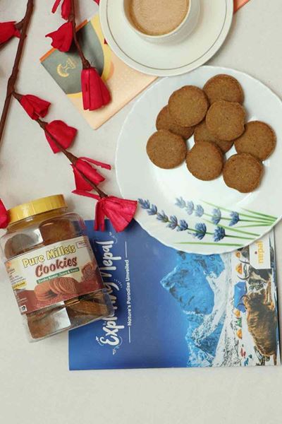Picture of Ragi, Ajwain and Sendha Namak Cookies