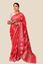 Picture of Red Pure Silk Cotton Batik Saree