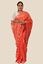 Picture of Orange Pure Silk Cotton Saree