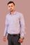 Picture of Lavender Color Pure Khadi Cotton Shirt