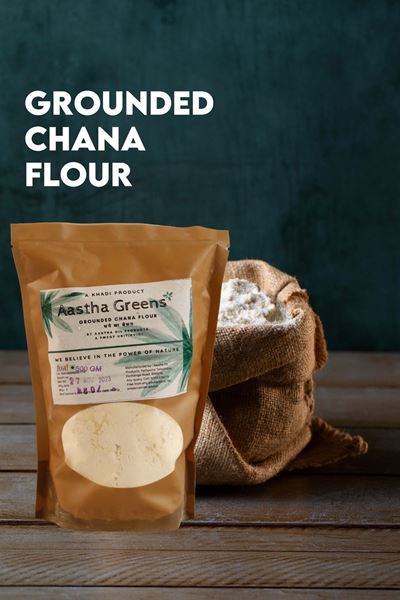Picture of Grounded Chana Flour (बेसन ) - 500Gm