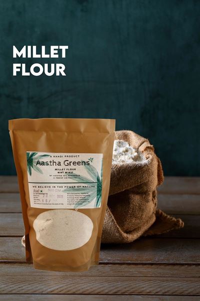 Picture of Millets Flour (बाजरा  का आटा) - 500Gm