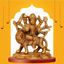 Picture of Brass Maa Durga Idol  (4 Inch X 3 Inch)