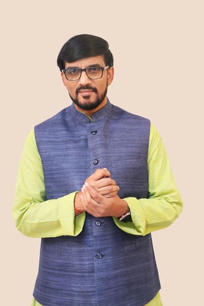Picture of Royal Blue  Nehru Bandi for Men