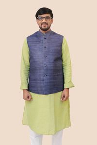 Picture of Royal Blue  Nehru Bandi for Men