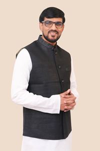 Picture of Black Nehru Bandi for Men