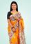 Picture of Bihar Khadi Warli Print Cotton Saree in Orange Color