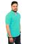 Picture of Bihar Khadi  Cotton Half Polo T-shirt In Green Color