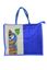 Picture of Bihar Khadi Madhubani Painting Jute Bag in Blue Color