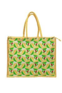 Picture of Bihar Khadi Jute Bag in Abstract Design