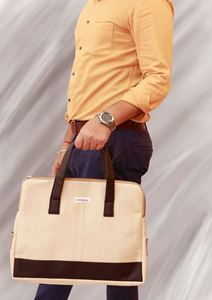 Picture of Bihar Khadi Stylish Jute Laptop Bag