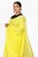 Picture of Bihar Khadi Lemon Yellow Color Cotton Saree