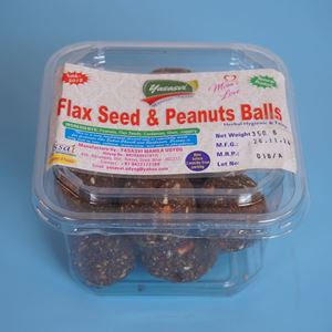 Picture of Flax Seed & Peanuts Balls - 350 Gm