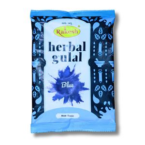 Picture of Rakesh Herbal Gulal (Blue Colour) - 100 Gm