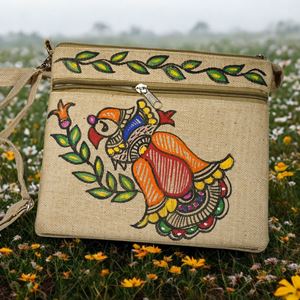 Picture of Bihar Khadi Ladies Jute Purse