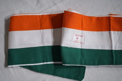 Picture of Bihar Khadi  Flag Angawastram  tri color