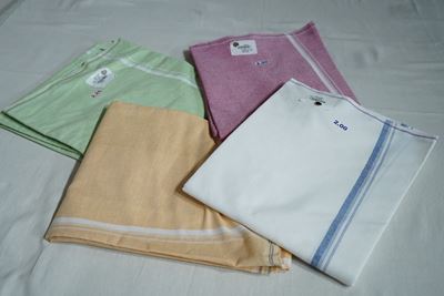 Picture of Khadi Lungi Pack of Four