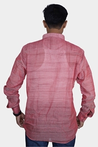 Picture of Men’s Pink Bihar Khadi Cotton Shirt