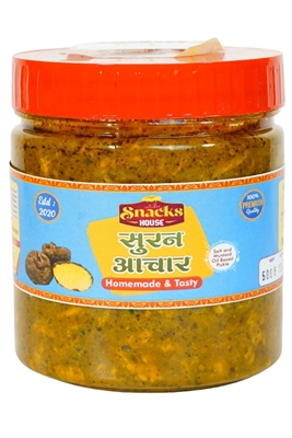 Picture of Suran Pickle (ओल अचार)-500Gm