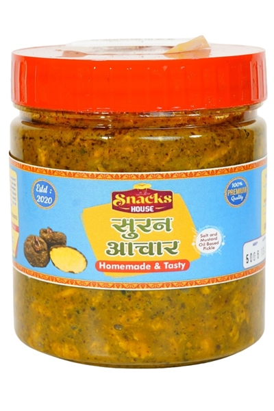 Picture of Suran Pickle (ओल अचार)-500Gm