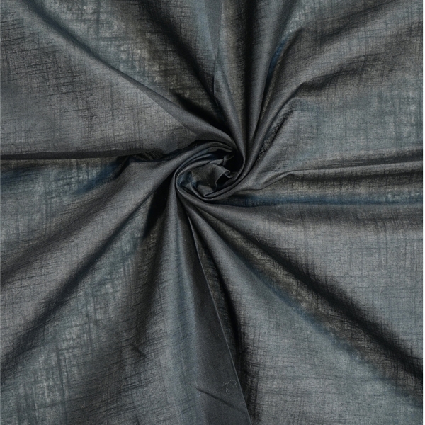 Picture of Cotton Shirting Fabric Khadi Black ; Width - 44 Inches Length: 2.5 meter