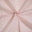 Picture of Slub Cotton Striped Shirting Fabric Khadi White & Red ; Width - 44 Inches Length: Half meter