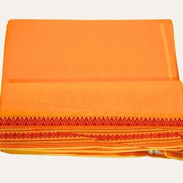 Picture of Khadi Cotton Dhoti with gamcha