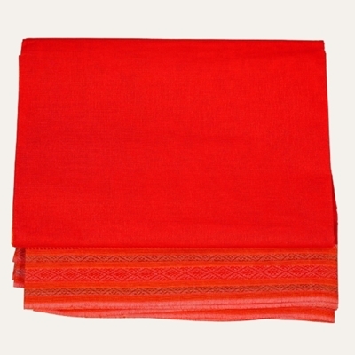 Picture of Khadi Cotton Dhoti with gamcha