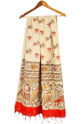 Picture of Madhubani Digital Print dupatta
