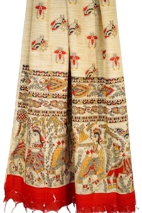 Picture of Madhubani Digital Print dupatta
