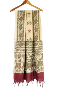 Picture of Madhubani Digital Print dupatta