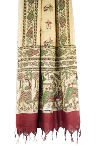 Picture of Madhubani Digital Print dupatta