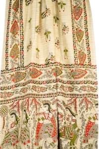 Picture of Madhubani Digital Print dupatta