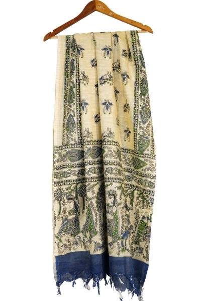 Picture of Madhubani Digital Print dupatta