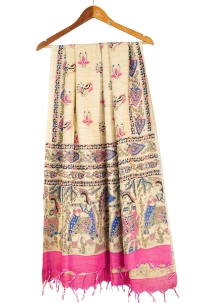 Picture of Madhubani Digital Print dupatta