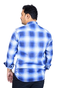 Picture of White Khadi Cotton Short Kurta