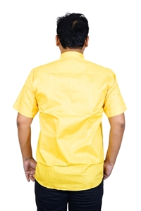 Picture of White Khadi Cotton Short Kurta