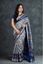 Picture of Malwari Patola Saree – Grey & Blue Color